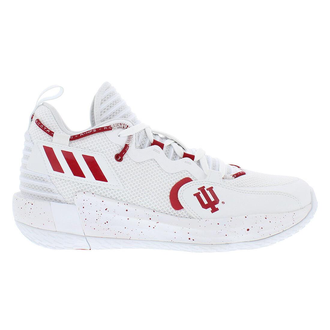 Adidas Sm Dame 7 Extply Unisex Shoes - White/Red, Main: White