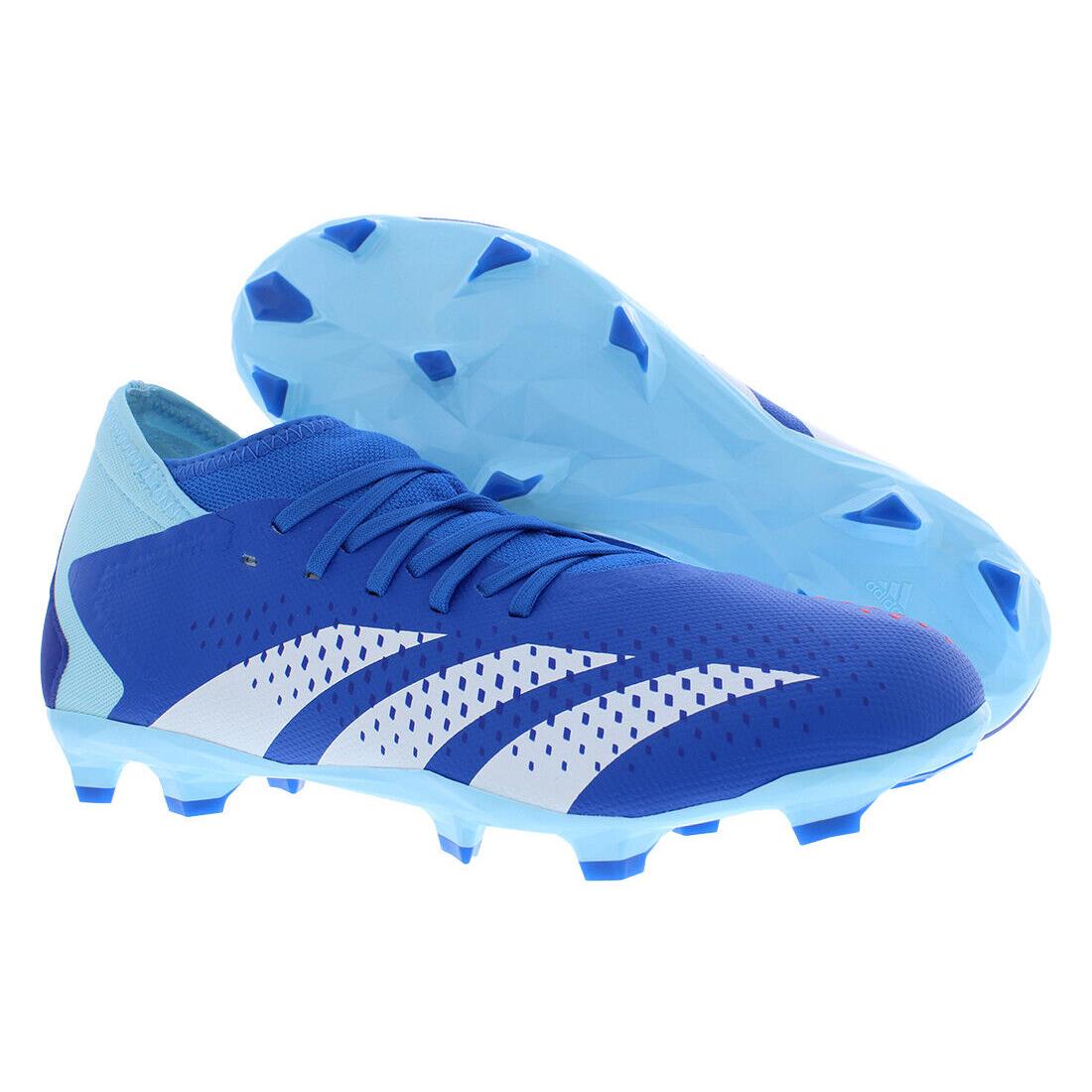 Adidas Predator Accuracy.3 FG Unisex Shoes - Bright Royal/Cloud White/Bliss Blue, Main: Blue