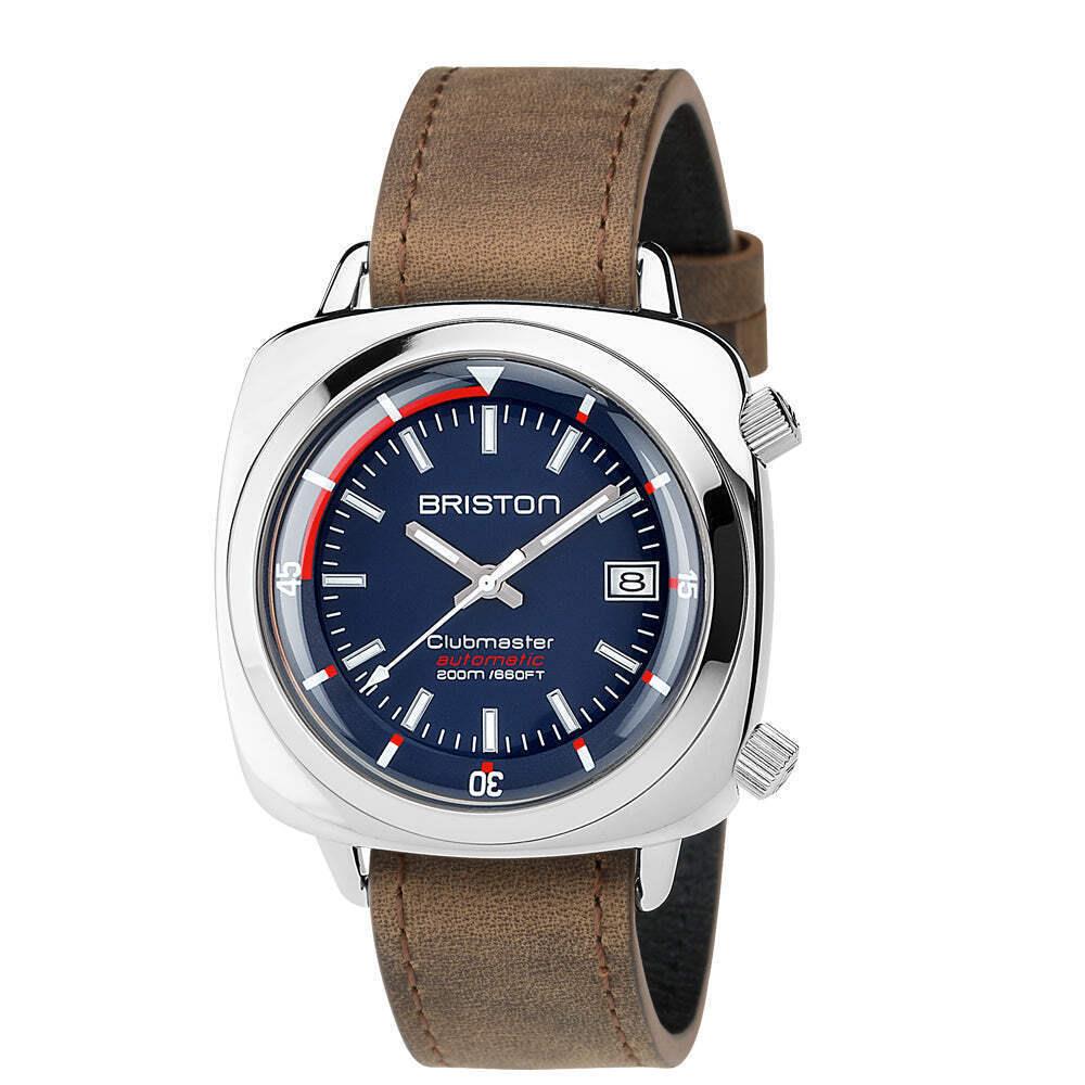 Briston Clubmaster Diver Automatic Steel Blue Watch