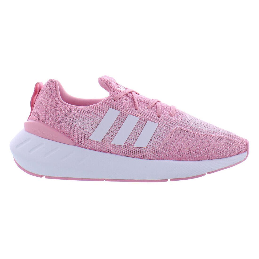 Adidas Swift Run 22 Womens Shoes - Pink/Silver, Main: Pink