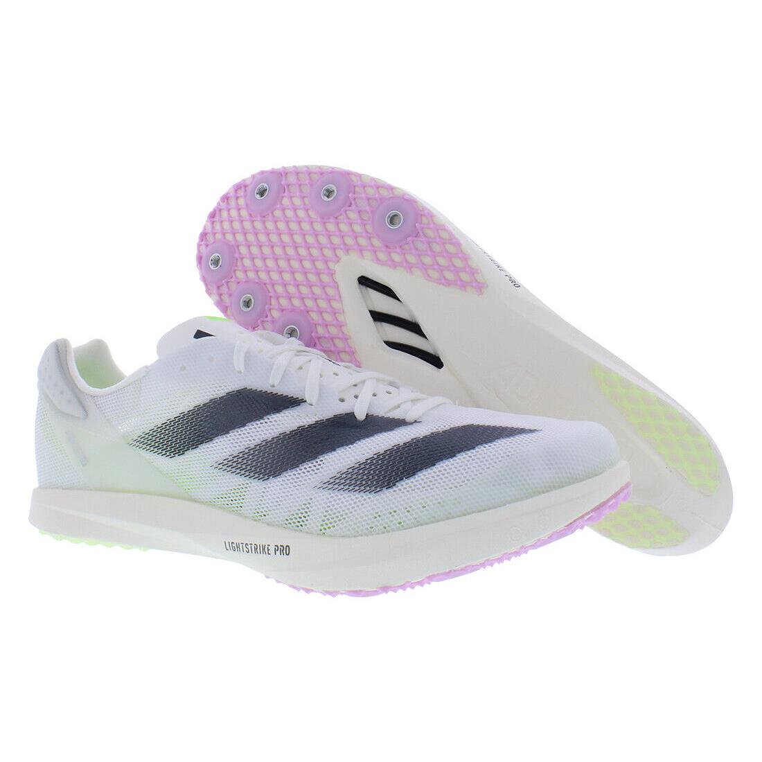 Adidas Adizero Avanti Mens Shoes - Footwear White/Core Black/Green Spark, Main: Off-White