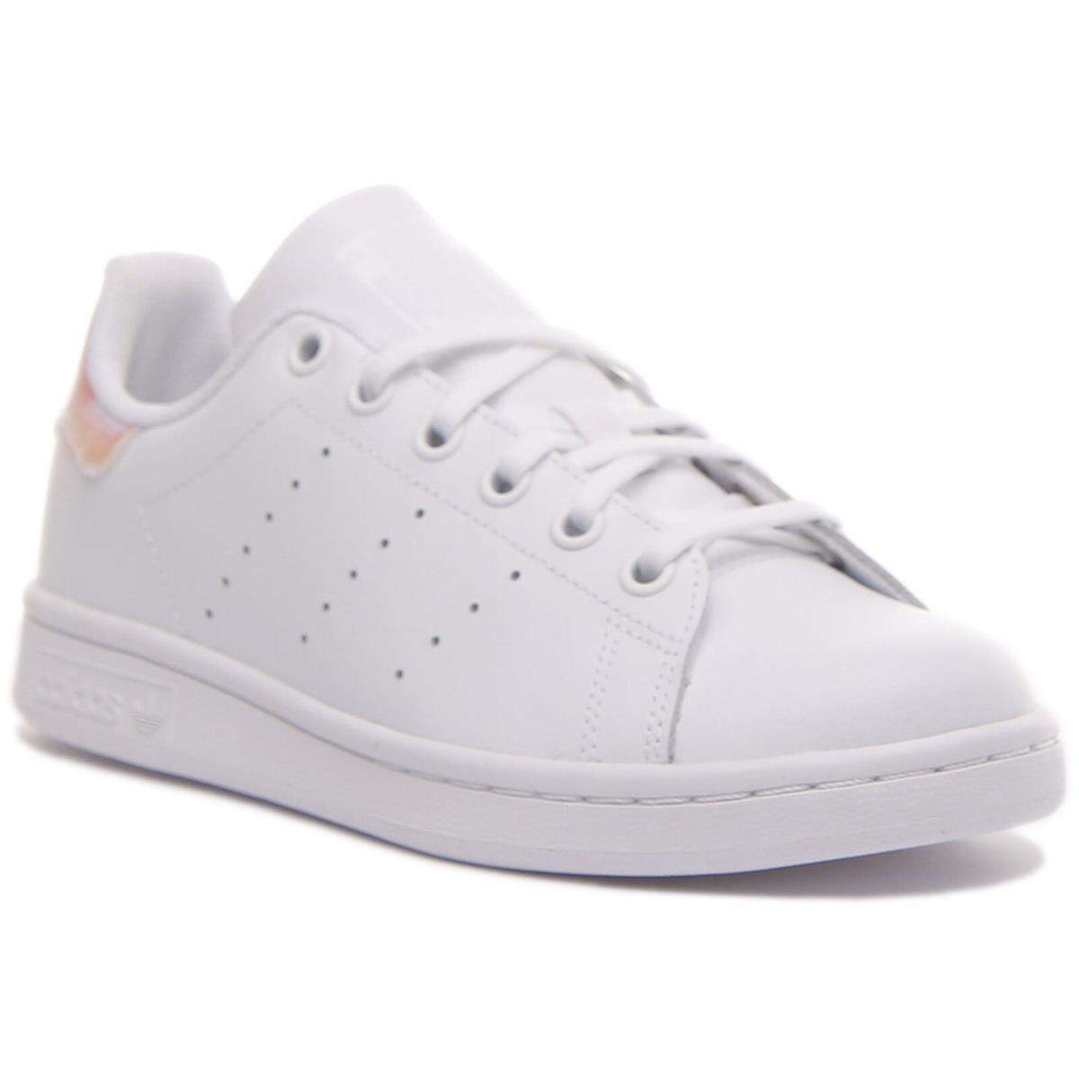 Adidas Stan Smith In White Pink Sneaker Casual White Size US 5 - 11 - WHITE PINK