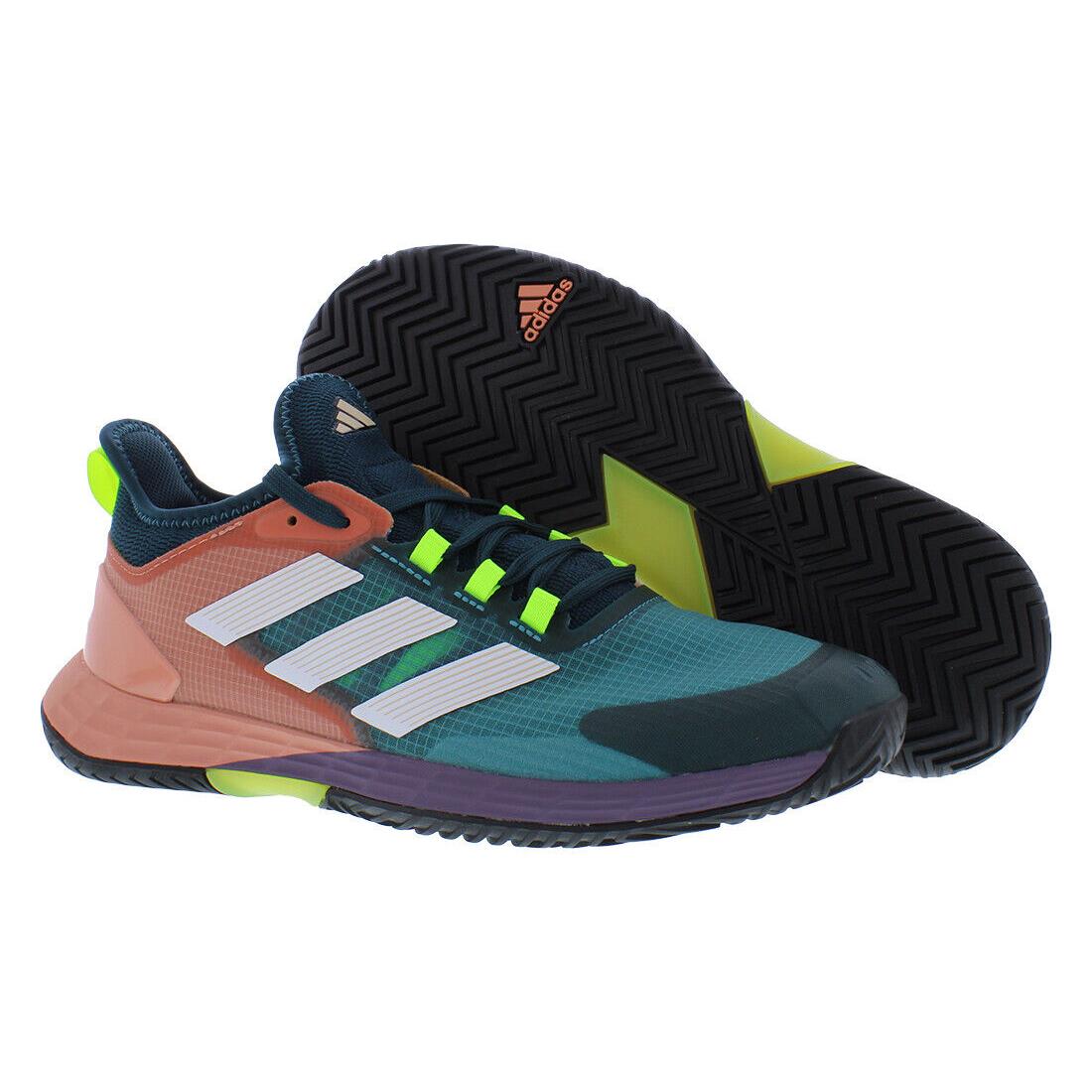 Adidas Adizero Ubersonic 4.1 Mens Shoes - Arctic Fusion/Cloud White/Lucid Lemon, Main: Multi-Colored