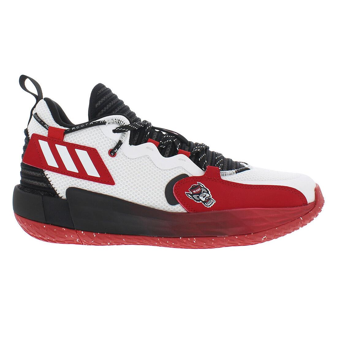 Adidas Sm Dame 7 Extply Unisex Shoes - White/Black/Red, Main: White