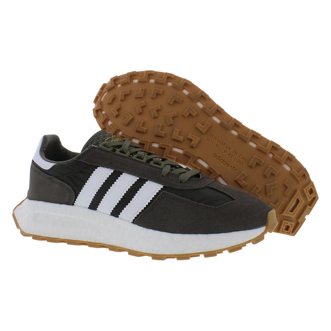 Adidas Retropy E5 Mens Shoes - Olive Strata/Cloud White/Shadow Olive, Main: Green