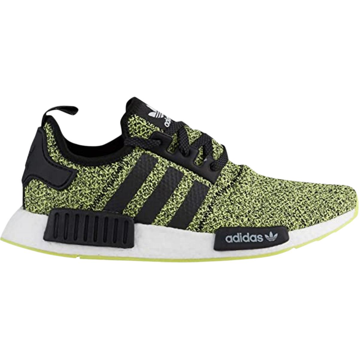 Adidas Originals Nmd R1 Men`s Multi Sizes Boost Black Yellow White Green EE4400 - Green