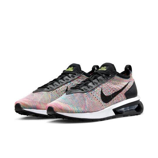 Nike Air Max Flyknit Racer Multi-color Men`s Running Shoe DJ6106-300 - Multicolor