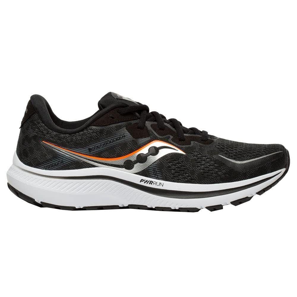 Saucony Men`s Omni 20 Running Shoe - Black/White