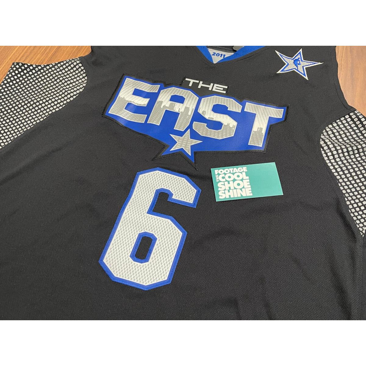 2011 Adidas Nba Authentics Lebron James The East All-star Swingman Jersey XL+2