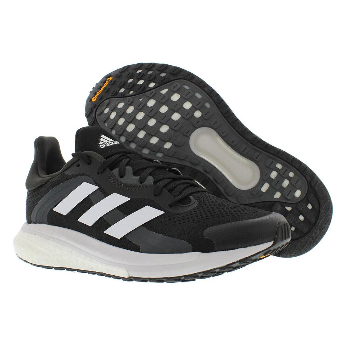 Adidas Solar Glide 4 ST Womens Shoes Size 7 Color: Core Black/footwear - Core Black/Footwear White/Grey Six, Main: Black