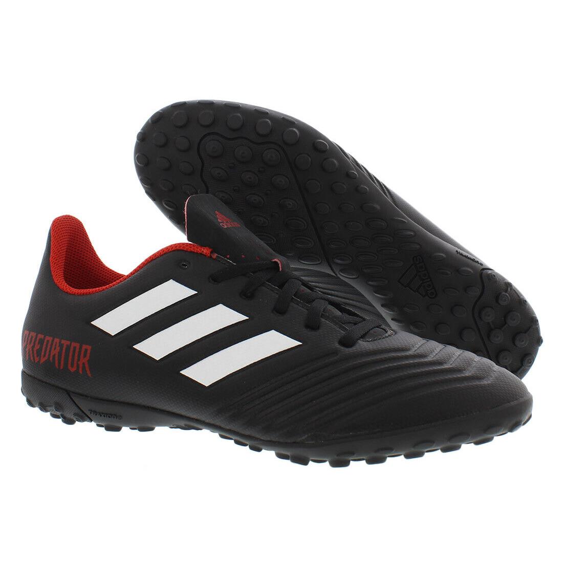 Adidas Predator 18.4 Tf Mens Shoes Size 8 Color: Black/white/red - Black/White/Red, Main: Black