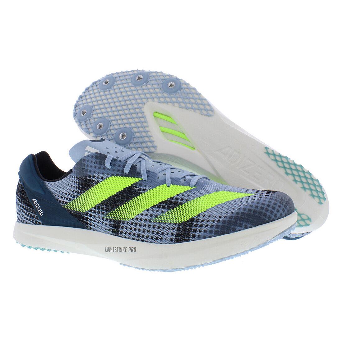 Adidas Adizero Avanti Tyo Mens Shoes Size 12.5 Color: Wonder Blue/wonder - Wonder Blue/Wonder Blue/Lucid Lemon, Main: Blue