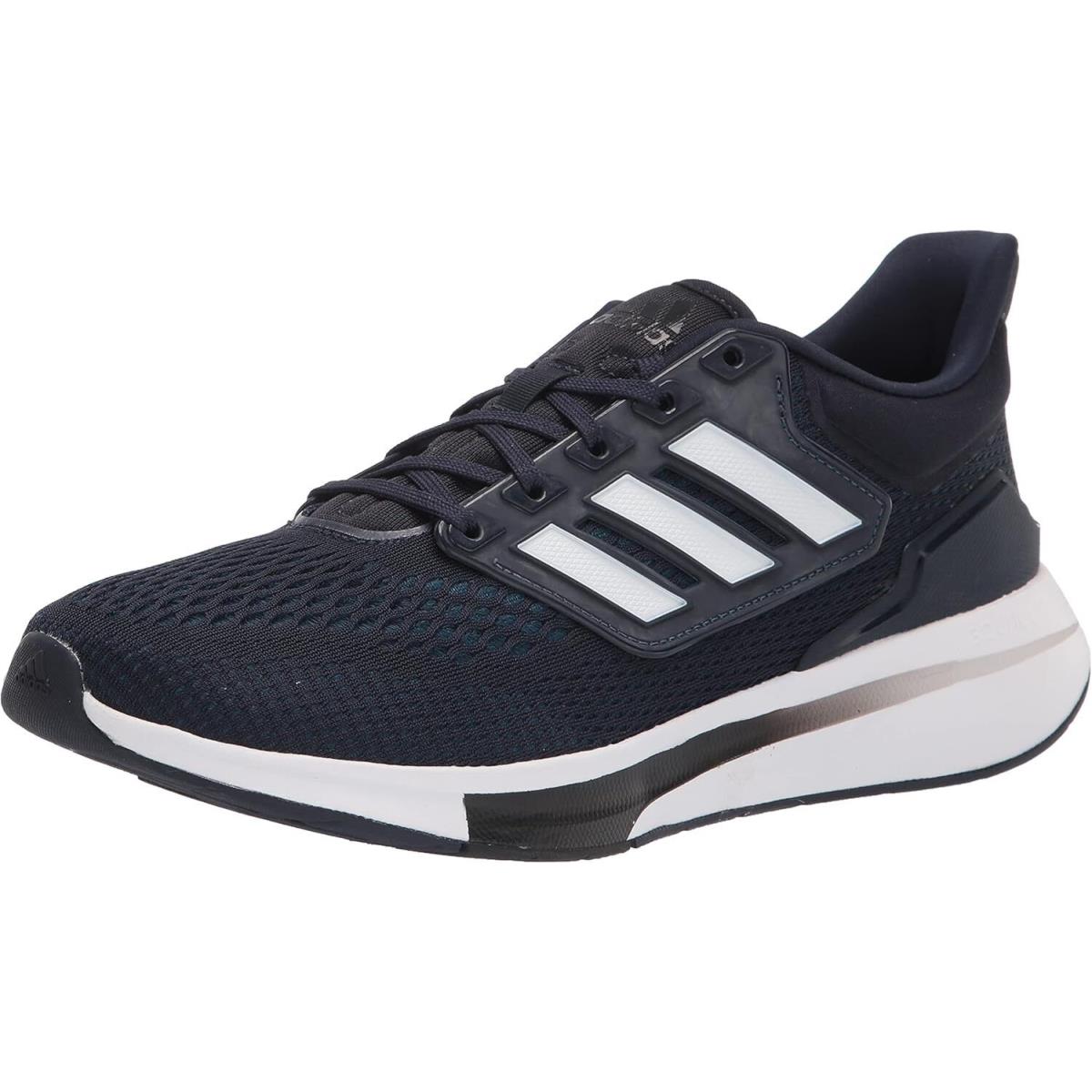 Adidas Men`s EQ21 Running Shoe 12 Ink/white/crew Navy