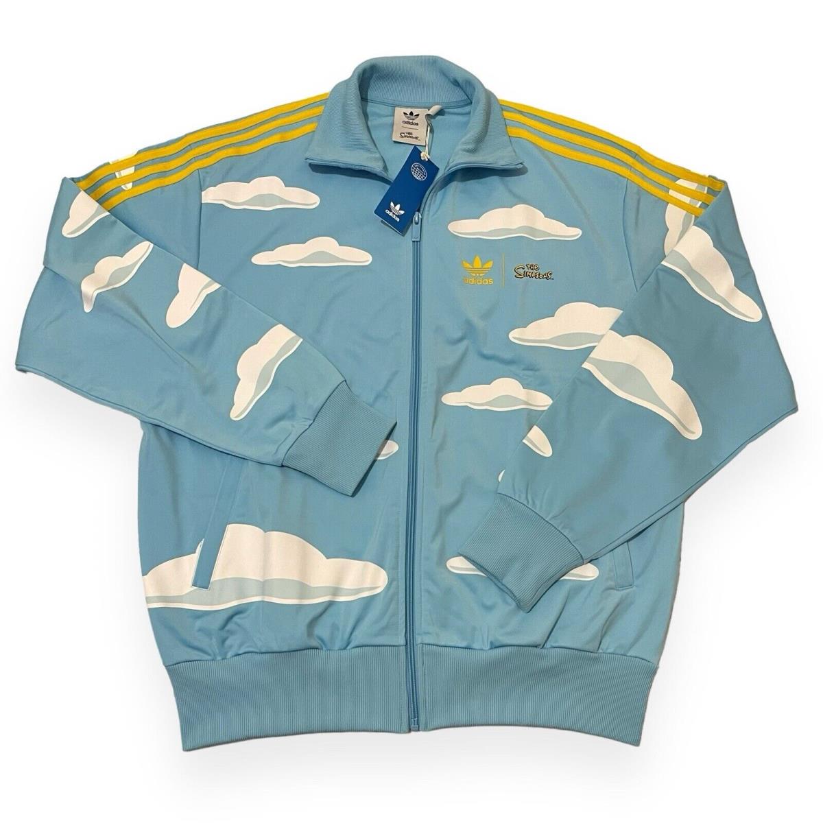 Adidas x Simpsons Firebird Cloud Track Jacket Men`s Size M Medium IM8031