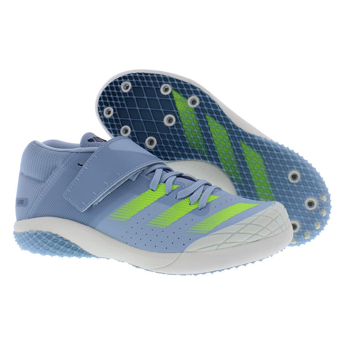 Adidas Adizero Javelin Unisex Shoes Size 7.5 Color: Footwear White/core - White, Main: Blue