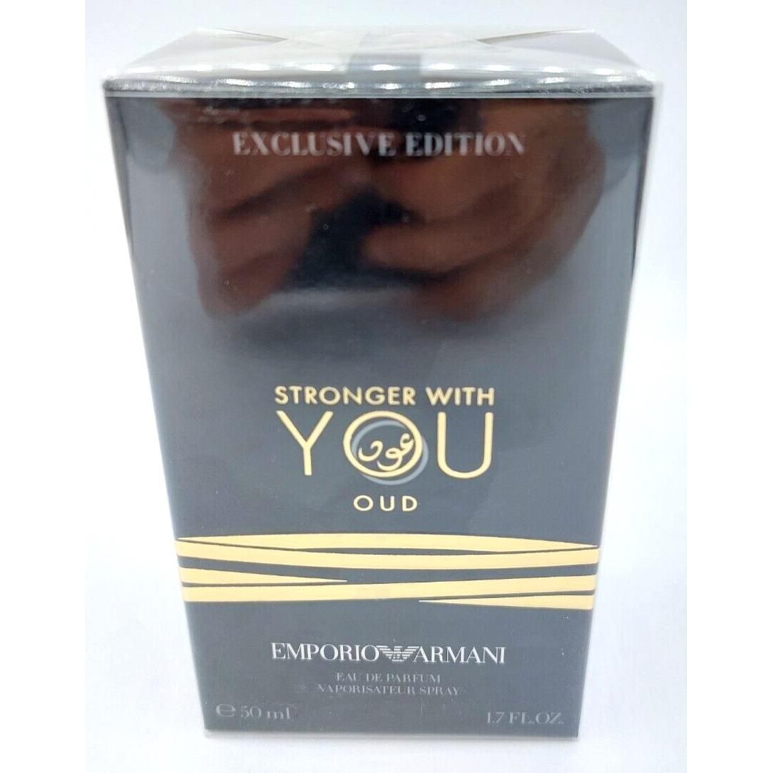 Stronger with You Oud by Emporio Armani Edp Spray 1.7oz