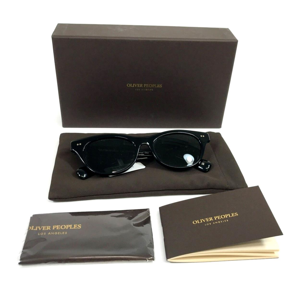 Oliver Peoples Sunglasses OV5541SU 1005P2 Avelin Black Frames w Midnight Express