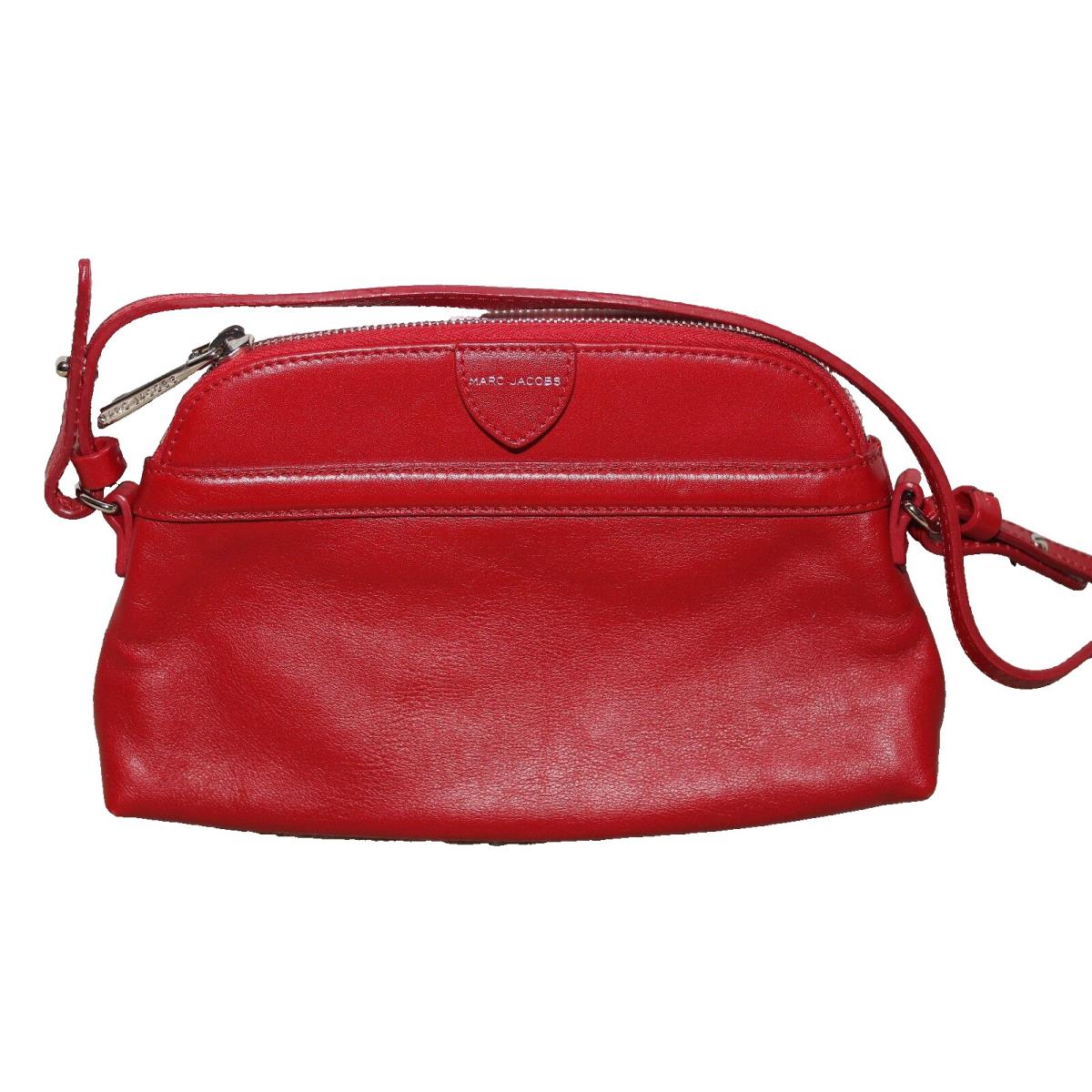 Marc Jacobs Sweetie Red Leather Crossbody Leather Bag + Dustbag