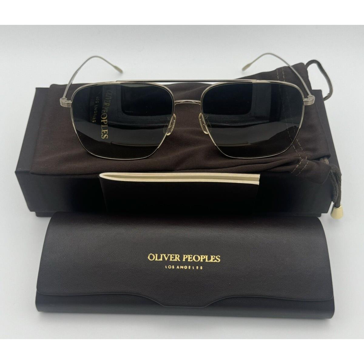 Oliver Peoples Dresner OV1320ST529 2/BH - Gold Frame / G-15 Lens