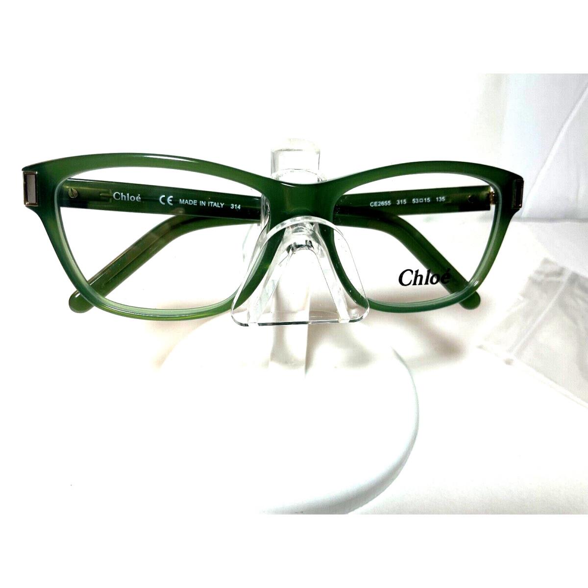 Chloe Eyeglasses Frame 2655 Green 315