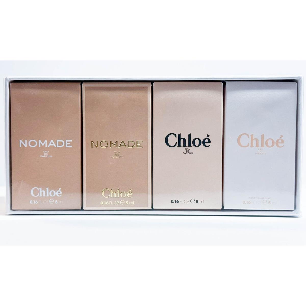 Chloe Les Parfums For Women Mini Gift Set Perfume Splash - 4 x 0.16 Oz