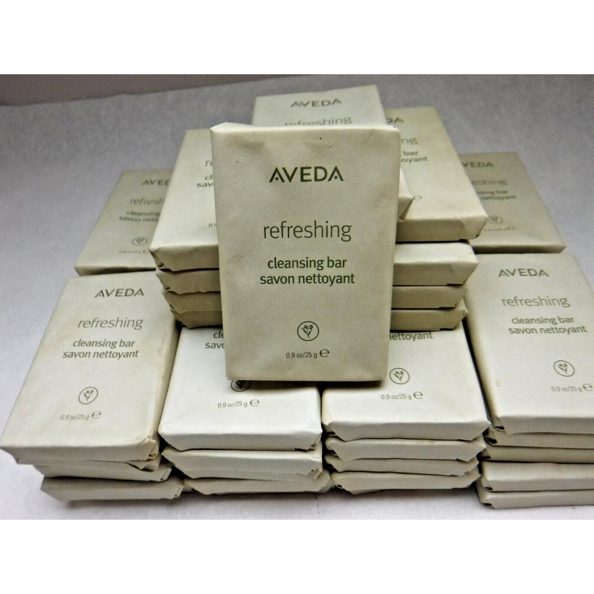 Qty: 50 Aveda Refreshing Cleansing Soap Bars Travel Hotel Size 0.9 oz Each