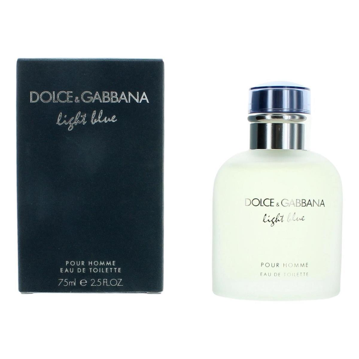 Light Blue by Dolce Gabbana 2.5 oz Eau De Toilette Spray For Men