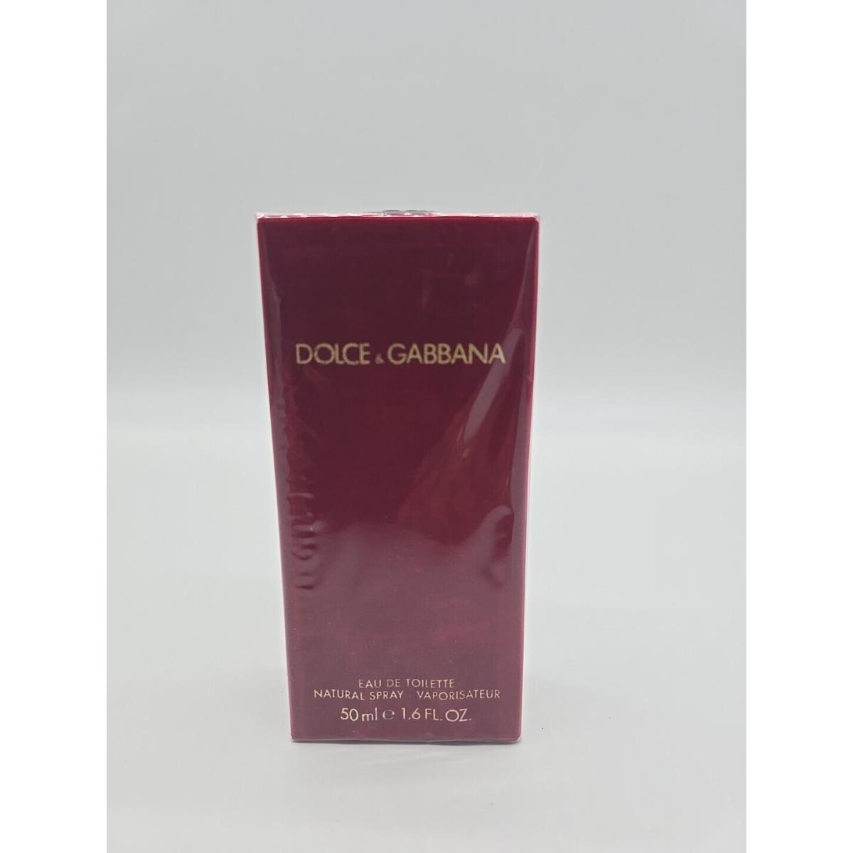 Dolce Gabbana Red For Women 1.7 oz Eau De Toilette Spray Vintage Box Rare