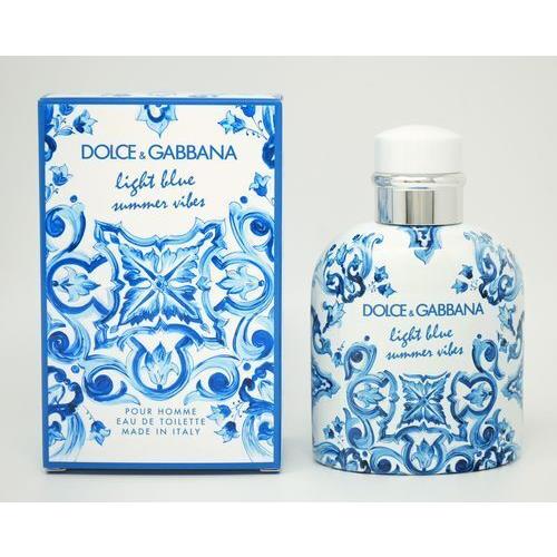 Dolce Gabbana Light Blue Summer Vibes For Men Eau de Toilette Spray 4.2 oz