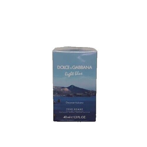 Dolce Gabbana Light Blue Discover Vulcano 1.3 oz-40 ml Men New