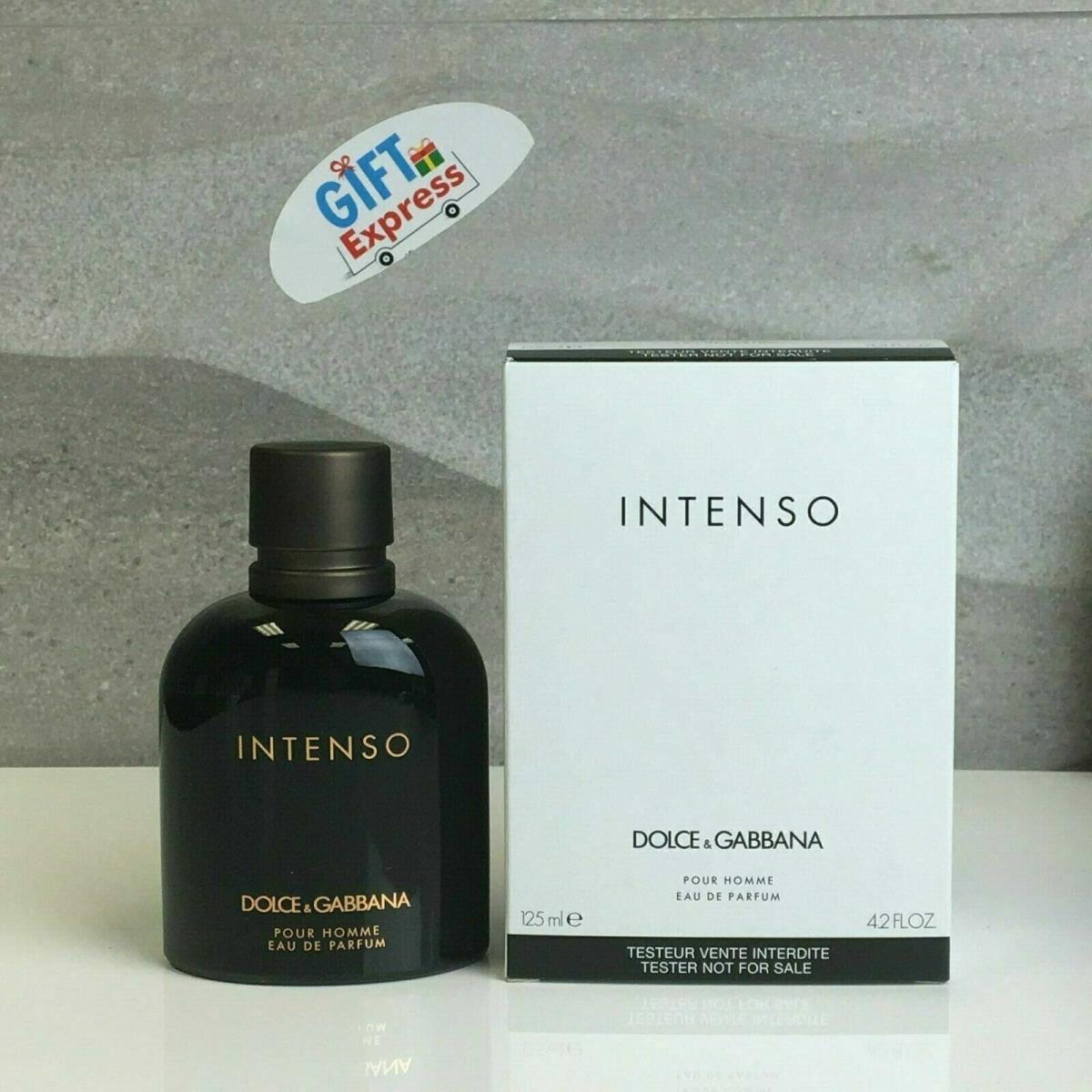 Dolce Gabbana Intenso Pour Homme 4.2 oz / 125 ML Eau De Parfum White Box