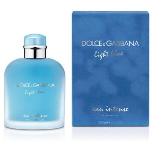 Dolce Gabbana Light Blue Eau Intense For Men Eau de Parfum Spray 6.7 oz