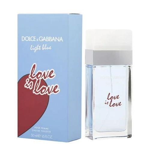 Dolce Gabbana Light Blue Love Is Love For Women Eau de Toilette Spray 1.6 oz