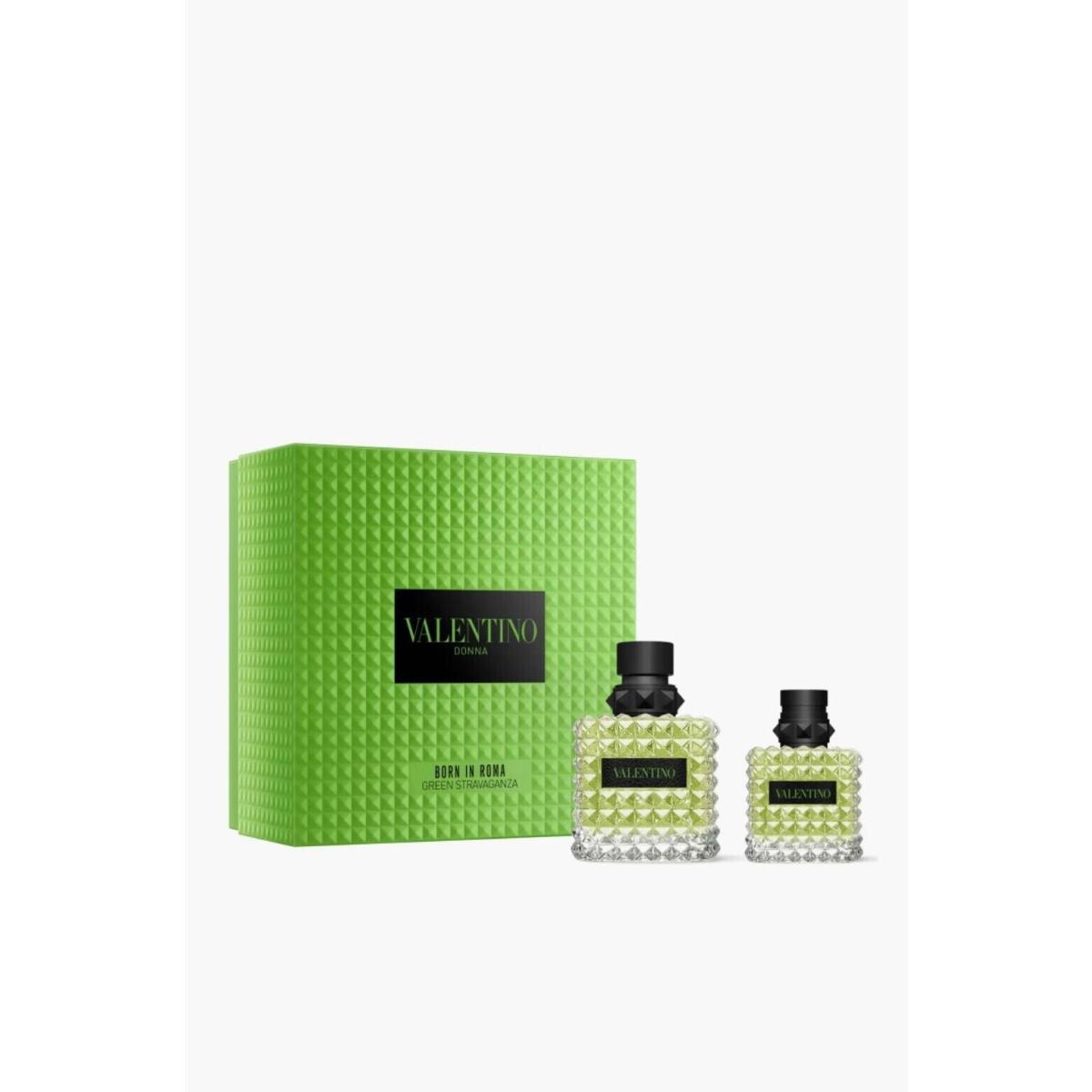 Valentino Born in Roma Donna Green Stravaganza Eau de Parfum Gift Set 3.4 / 1 oz