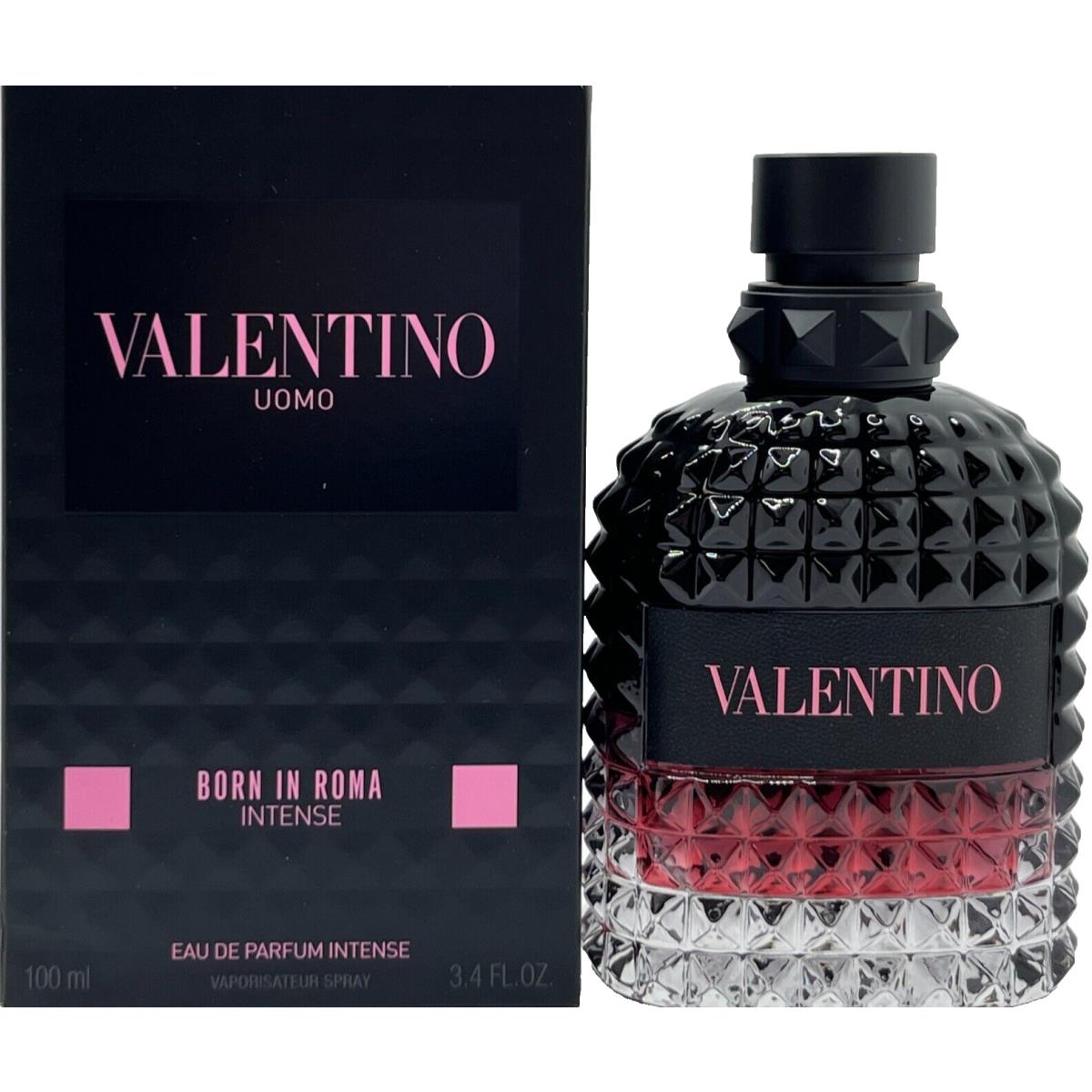 Valentino Uomo Born IN Roma Intense Eau DE Parfum Spray For Men 3.4 Oz / 100 ml