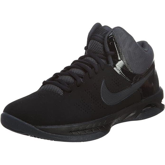 Nike Air Visi Pro VI Nubuck Mens Basketball Shoes Black/anthracite Size US 9.5