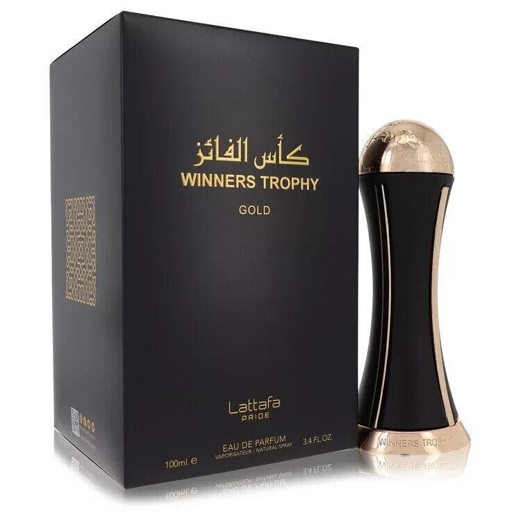 Lattafa Pride Winners Trophy Gold by Lattafa Eau De Parfum Spray 3.4 oz Women