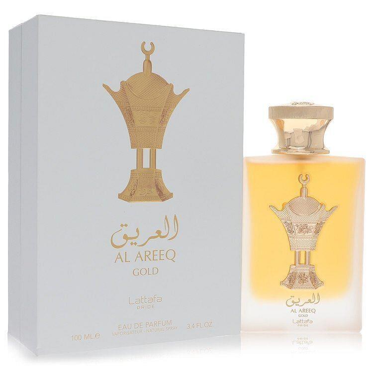 Lattafa Al Areeq Gold by Lattafa Eau De Parfum Spray Unisex 3.4 oz Men