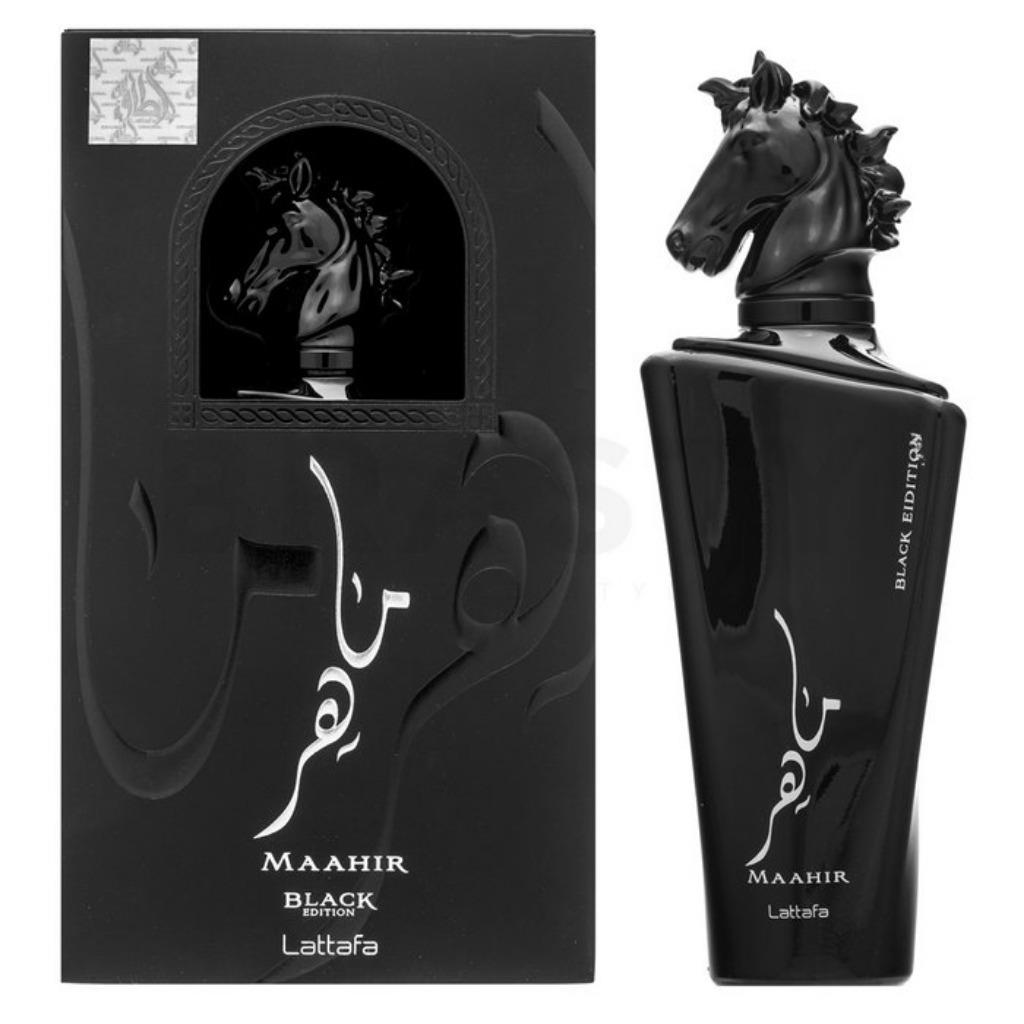 Maahir Black Edition Edp - 100ML 3.4 oz by Lattafa