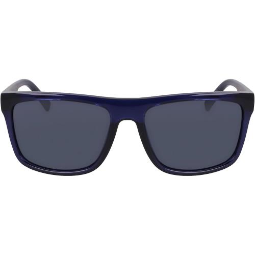 Nautica Men`s N902sp Rectangular Sunglasses Navy Crystal