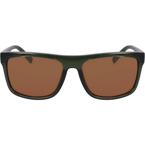 Nautica Men`s N902sp Rectangular Sunglasses Olive Crystal