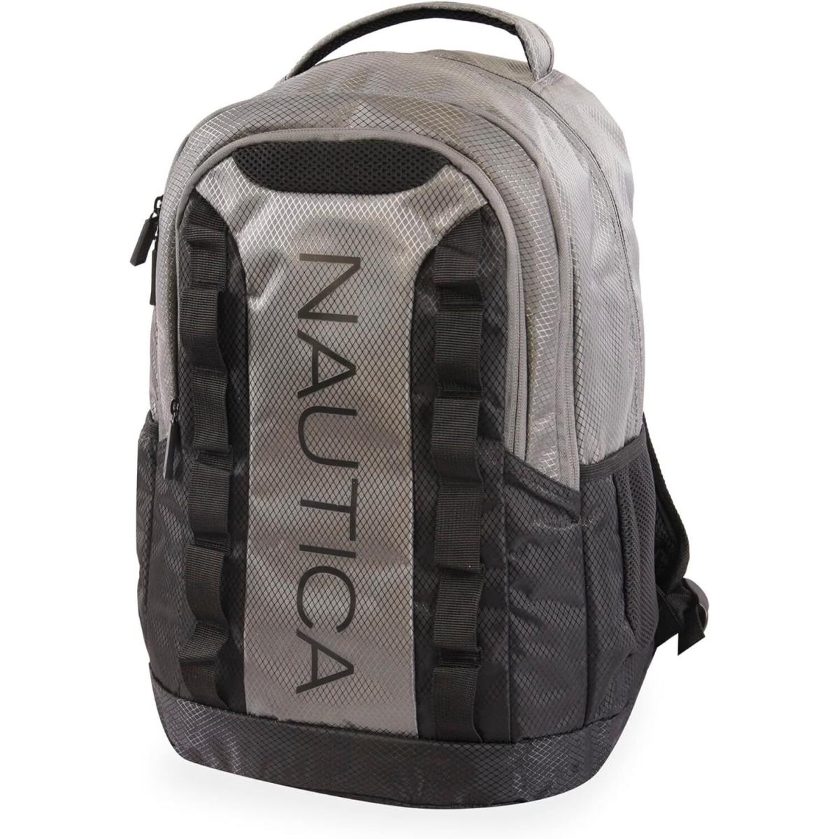 Nautica Armada Laptop Backpack Grey/black