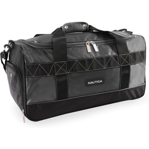 Nautica Dockside Duffel Bag 22 NT-SD-X22 Dark Charcoal