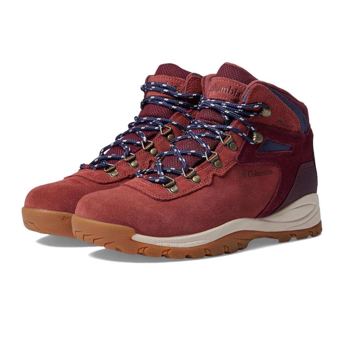 Woman`s Hiking Columbia Newton Ridge Plus Waterproof Amped - Beetroot/Deep Madeira