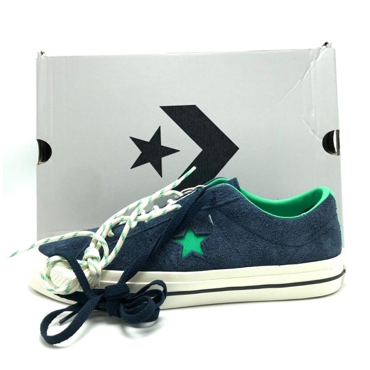 Unisex Converse One Star Pro OX Suede Navy A10339C Sz 9.0 - 11.0 - Blue