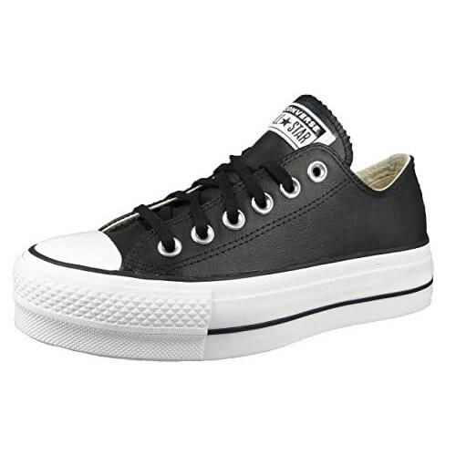 Converse Womens Chuck Taylor All Star Lift Clean Sneaker Black/black/white 6.5 M