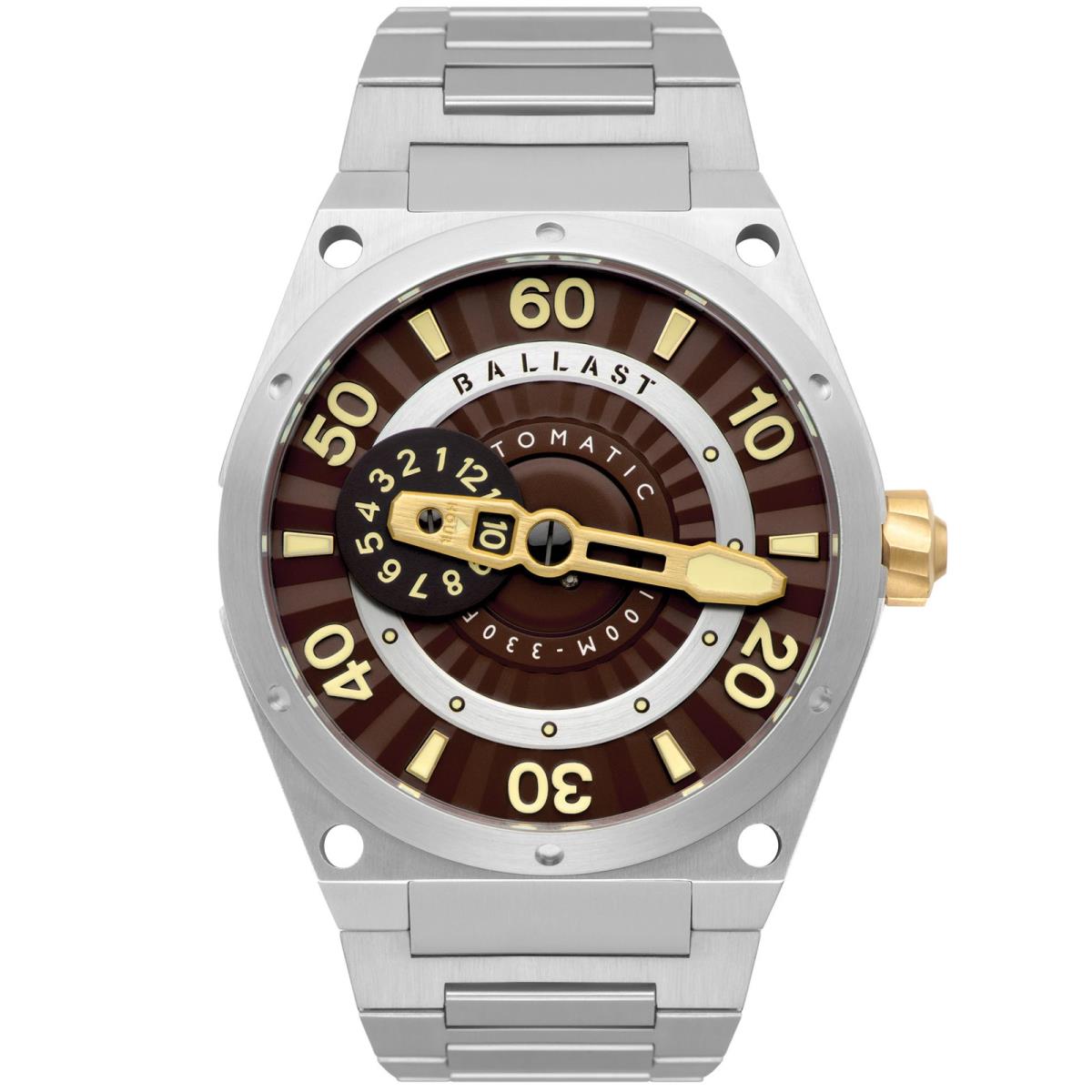 Ballast Valiant Pampanito Automatic Brown SS Watch