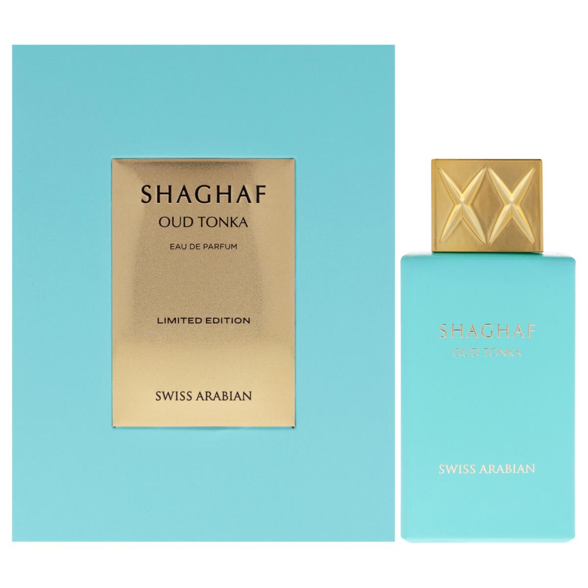 Shaghaf Oud Tonka by Swiss Arabian For Unisex - 2.5 oz Edp Spray