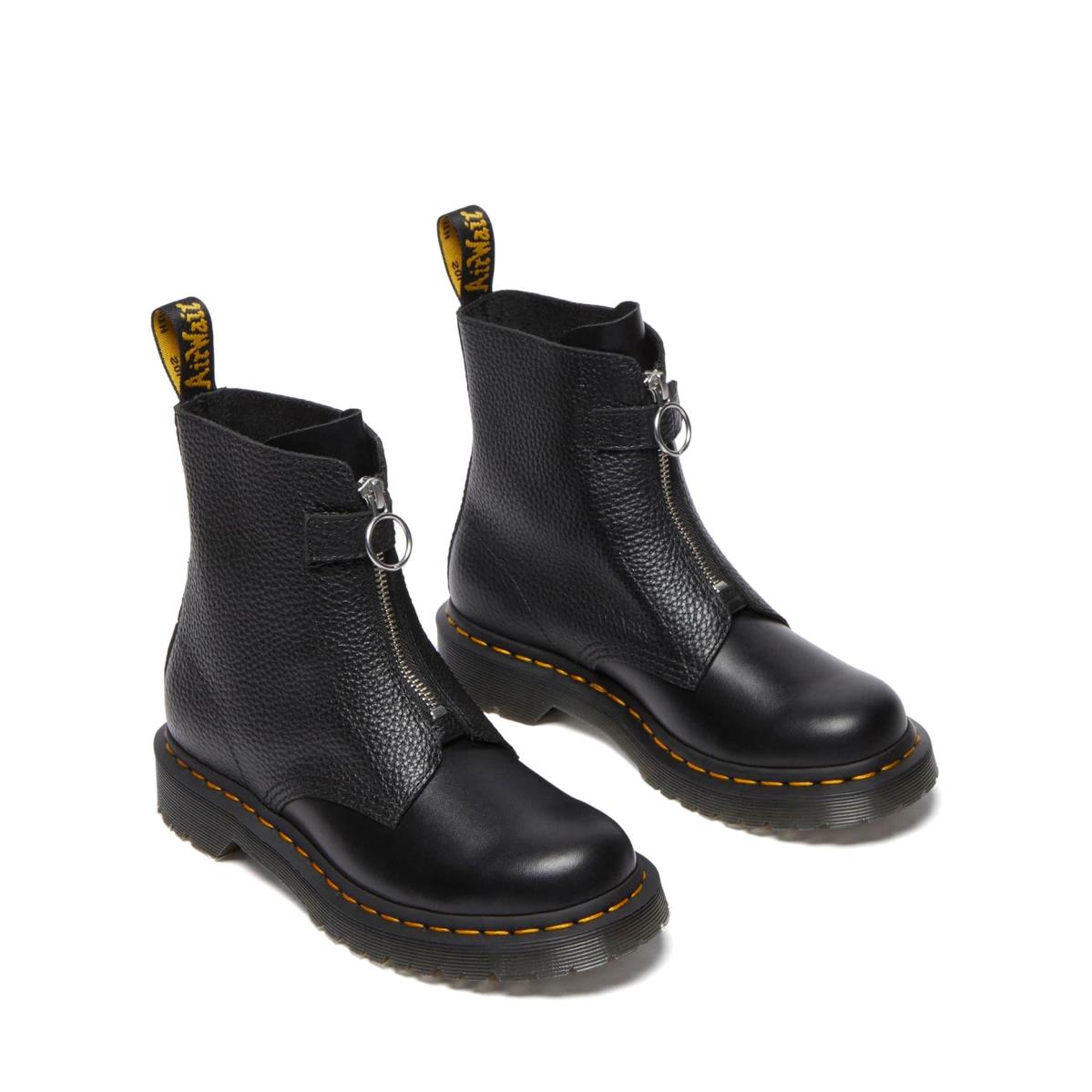 Woman`s Boots Dr. Martens 1460 Pascal Front Zip Leather Boots