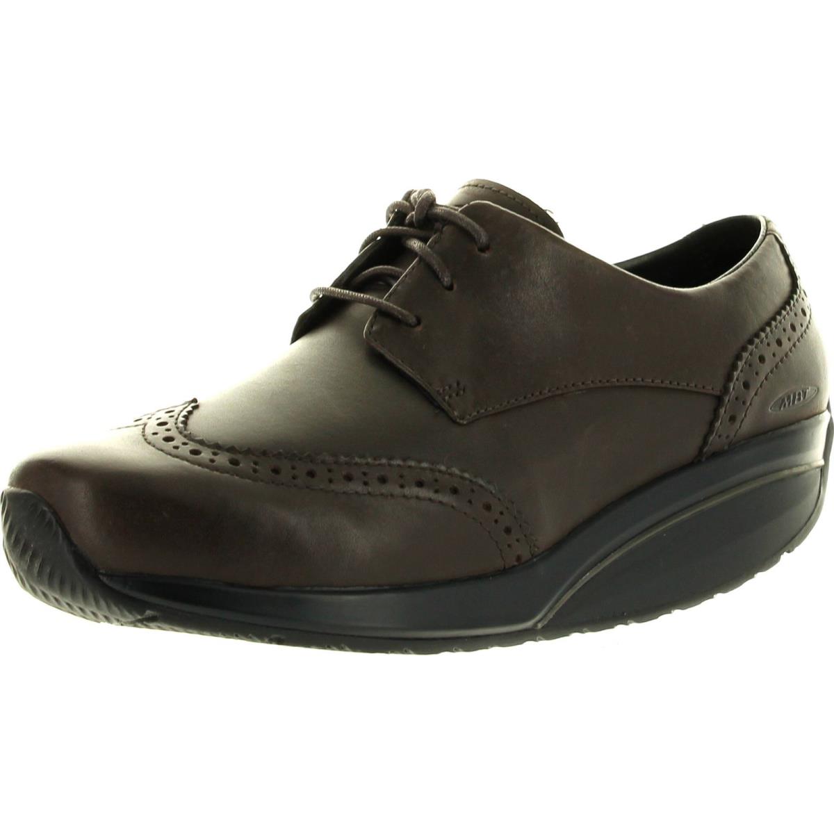 Mbt Womens Raawiya Coffee Ladies Dress Shoes